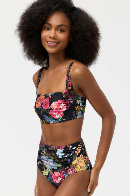 BACCARA RUCHED TANK BIKINI TOP