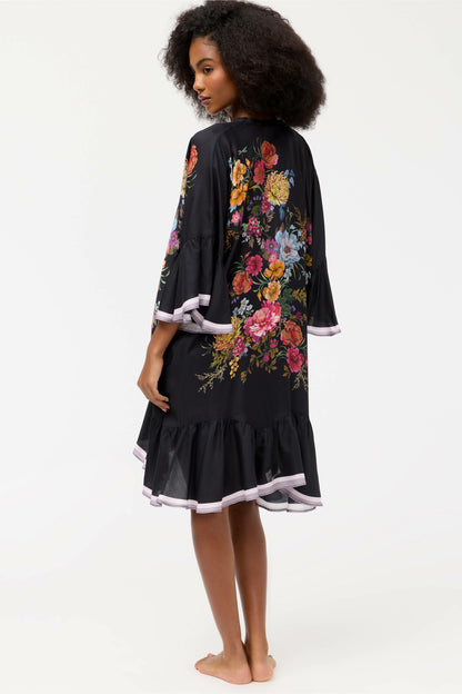 BACCARA RUFFLE KIMONO