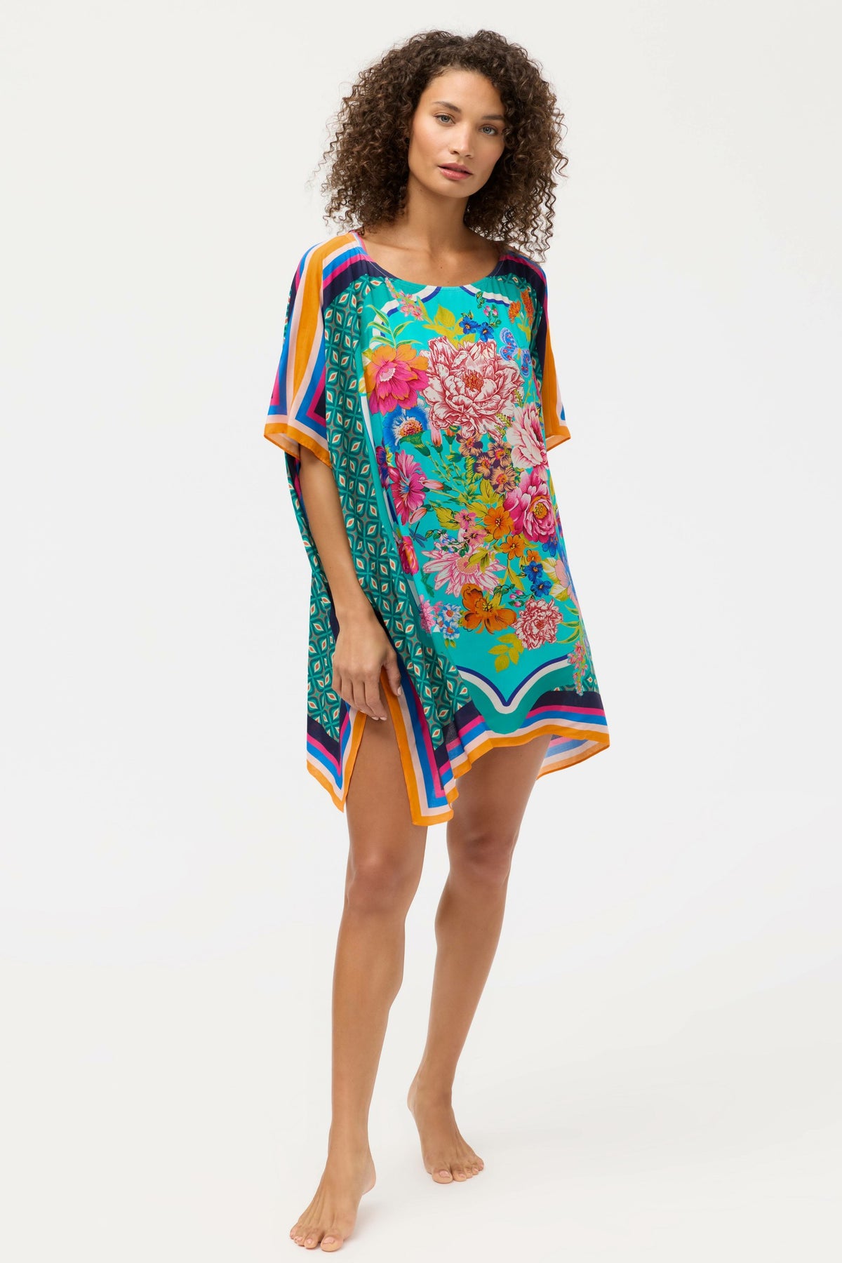 SWEETSPIRE BOAT NECK KAFTAN