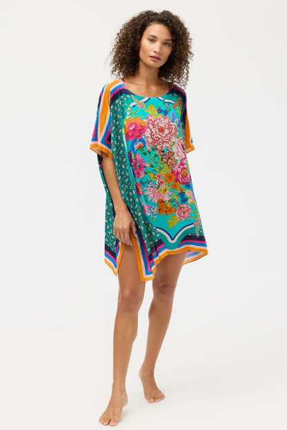 SWEETSPIRE BOAT NECK KAFTAN