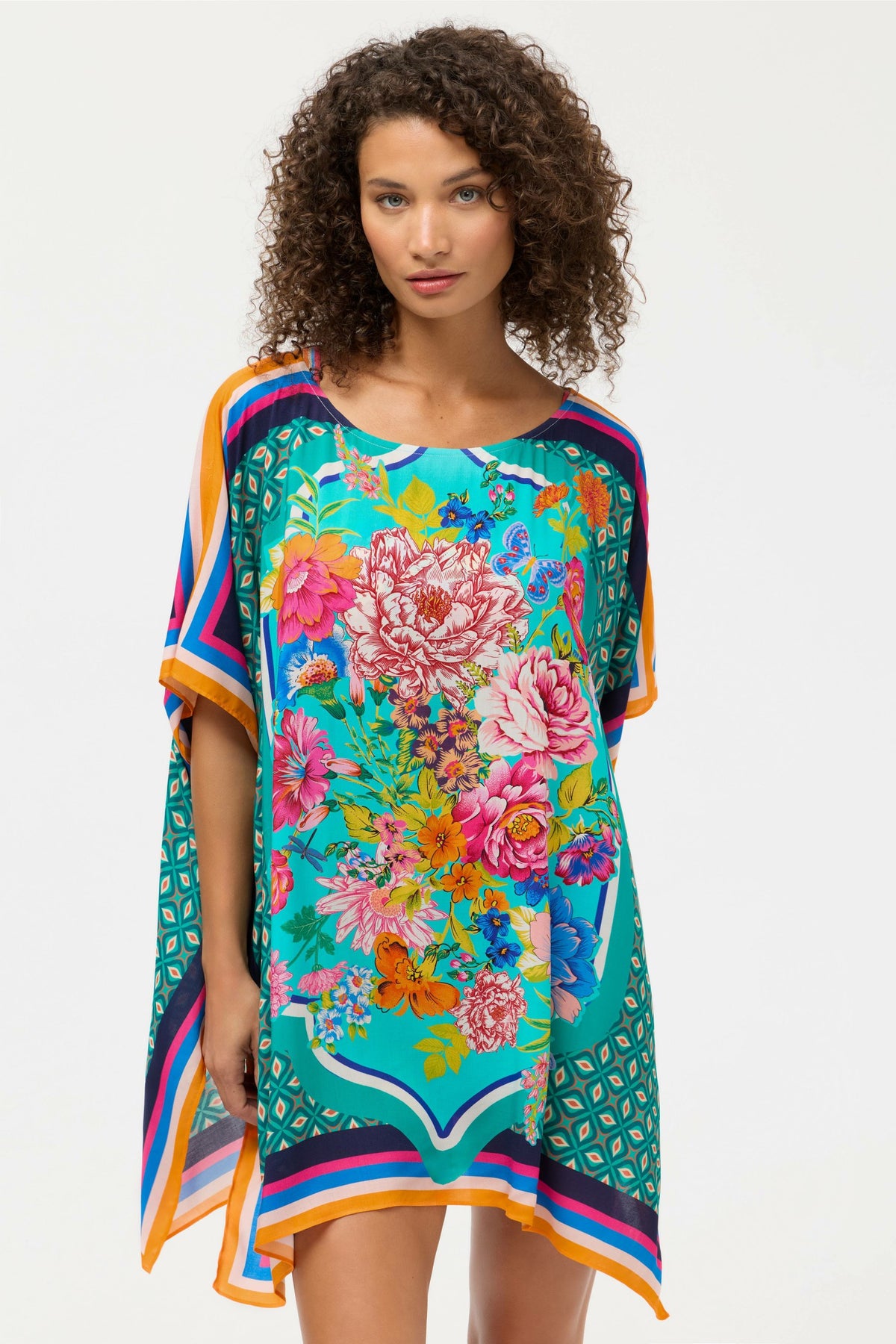 SWEETSPIRE BOAT NECK KAFTAN