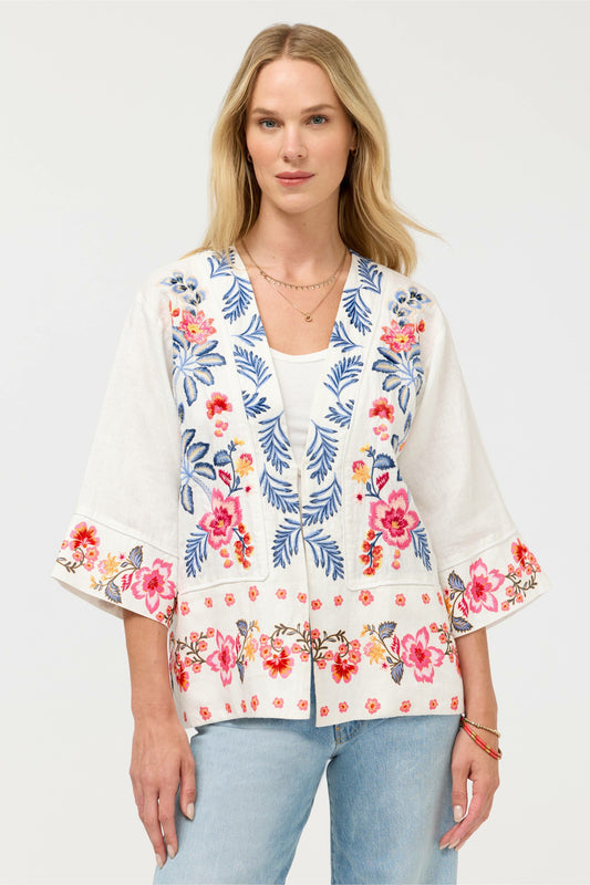 WIDE HEM KIMONO