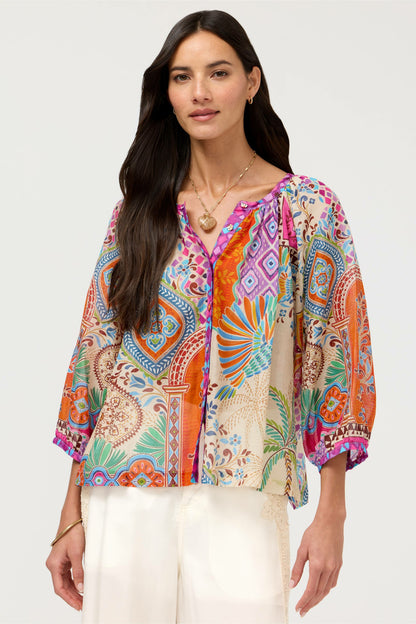 MICHAELLA PEASANT BLOUSE