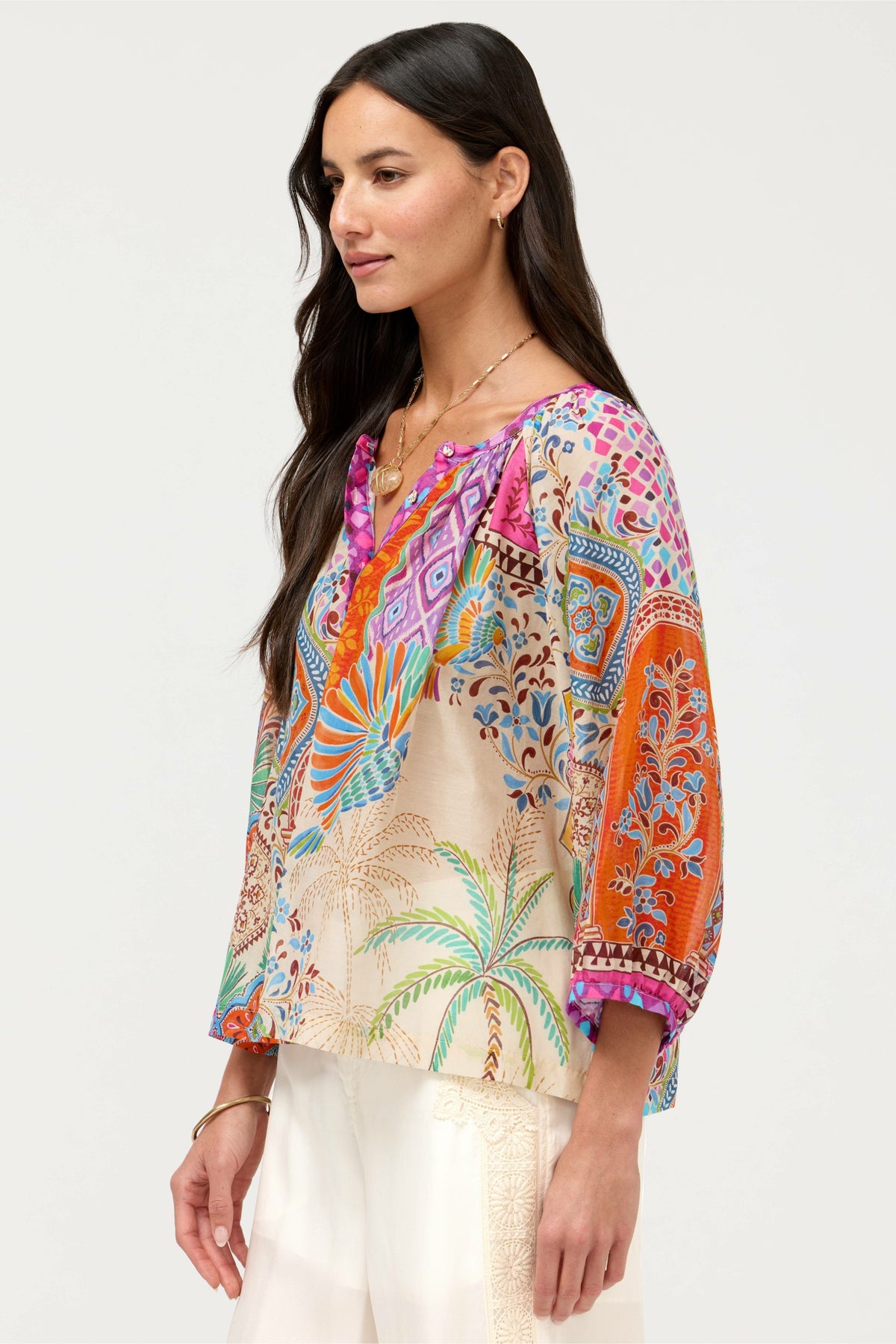 MICHAELLA PEASANT BLOUSE
