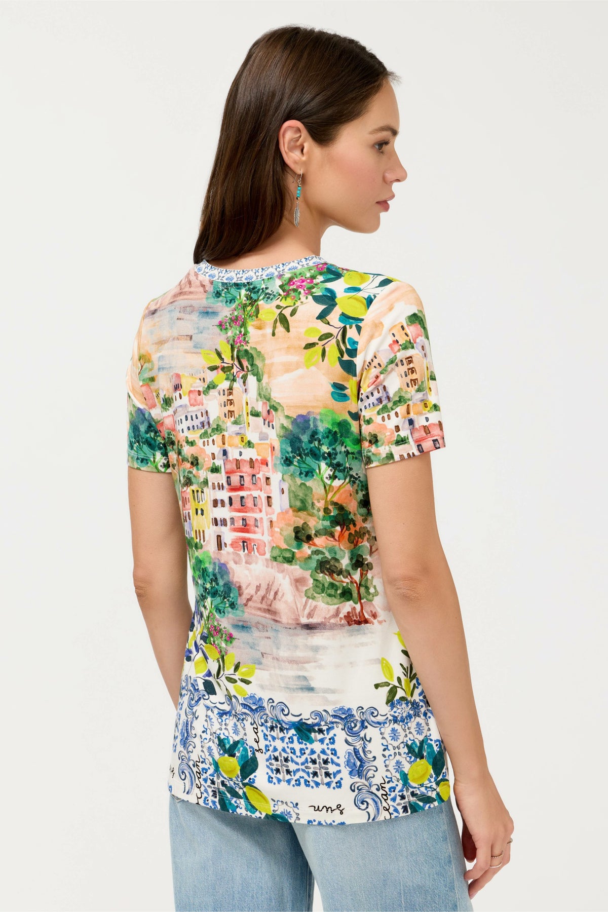 The Janie Favorite Short Sleeve Crew Neck Tee