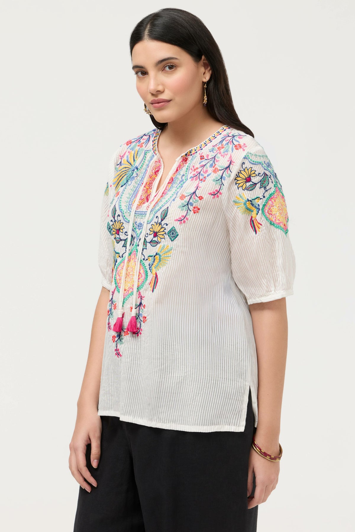 MARGOT SHORT SLEEVE BLOUSE