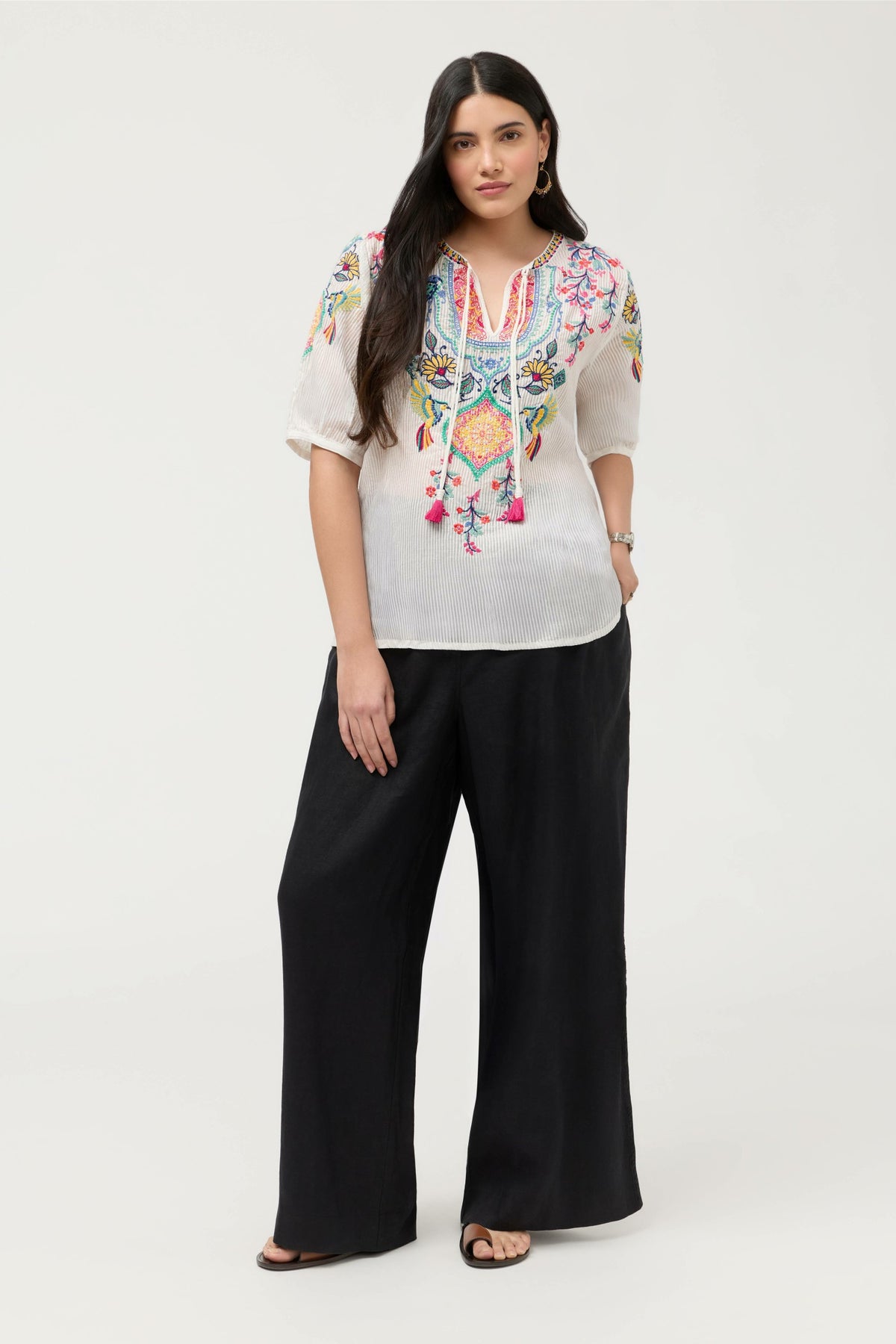 MARGOT SHORT SLEEVE BLOUSE