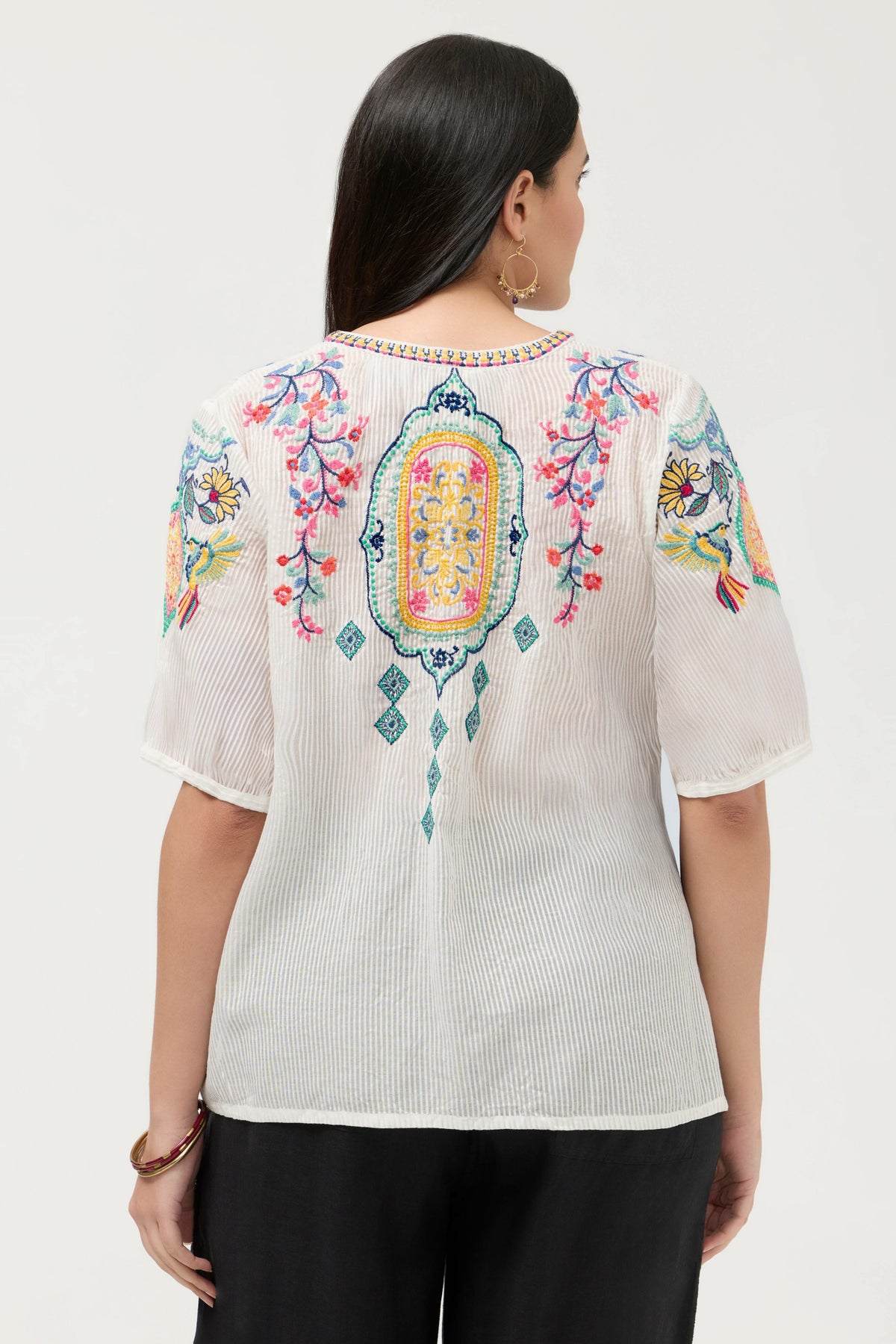 MARGOT SHORT SLEEVE BLOUSE