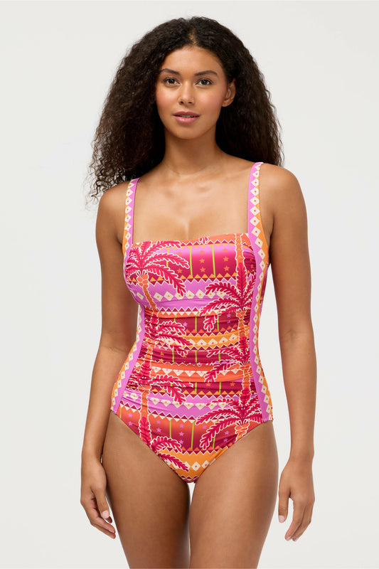 MARILYN RUCHED ONE PIECE