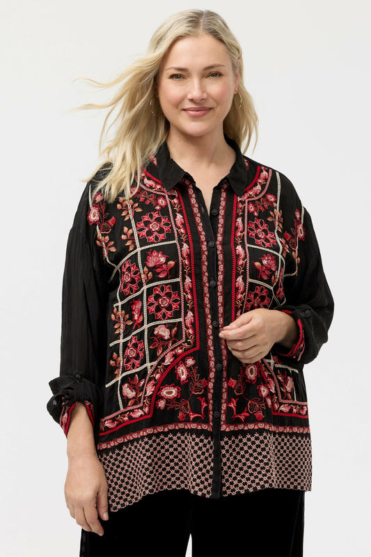 SLIM AUDREY COLLARED SHIRT