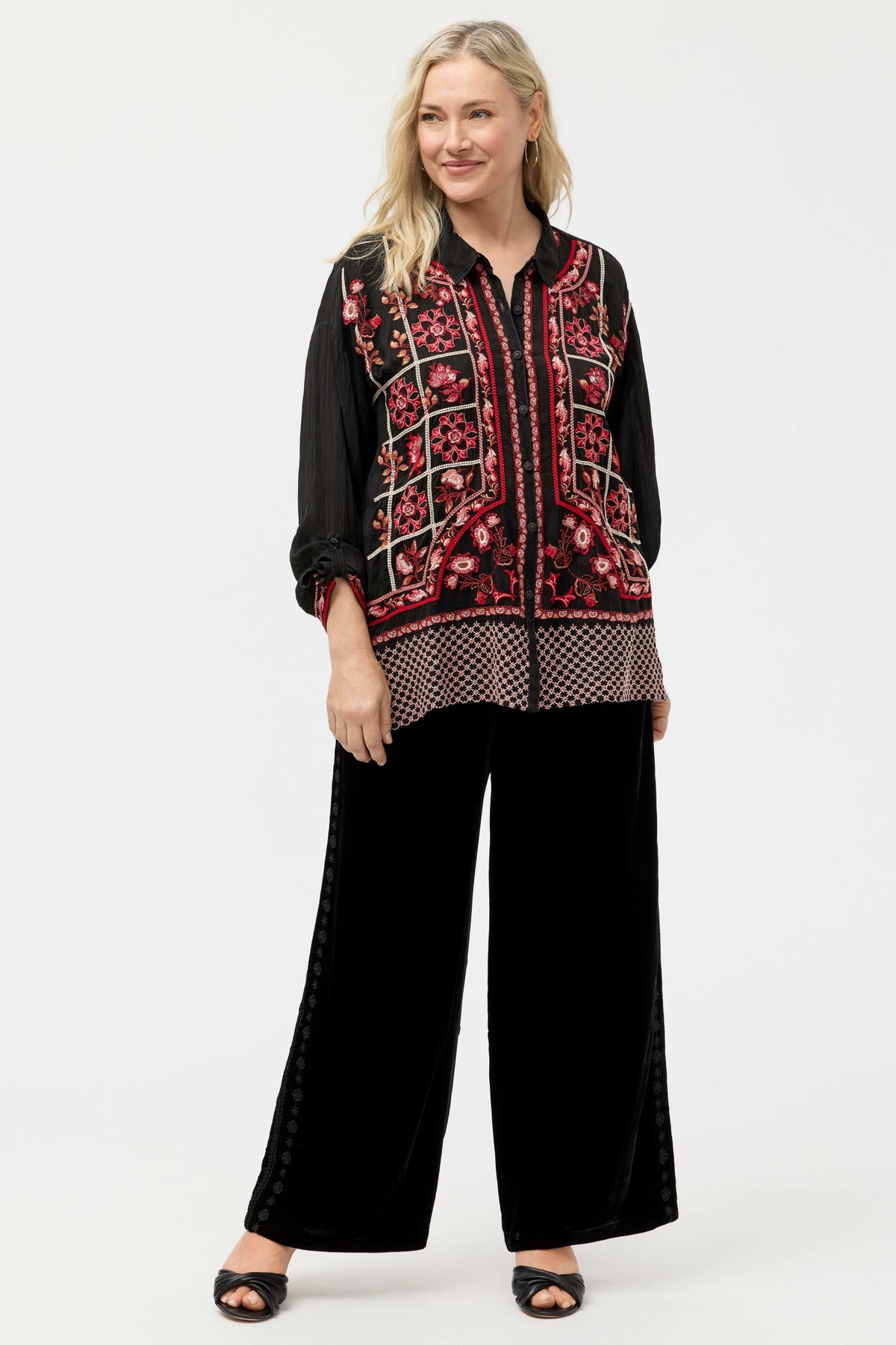 SLIM AUDREY COLLARED SHIRT