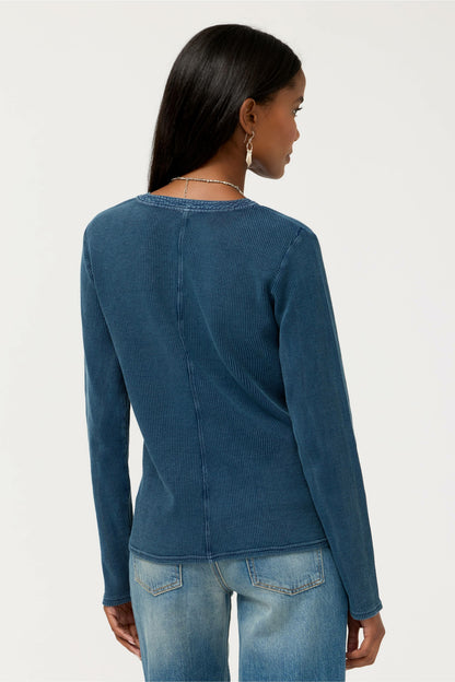MIXED MEDIA HENLEY THERMAL