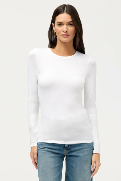 ESSENTIALS SOFT TOUCH LONG SLEEVE CREW NECK
