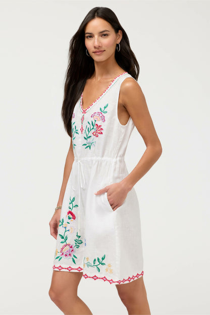 DRAWSTRING TANK DRESS
