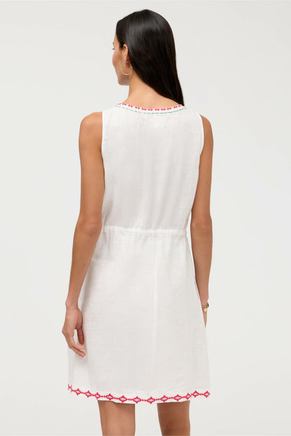 DRAWSTRING TANK DRESS
