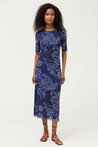 ASTRID MESH MIDI DRESS
