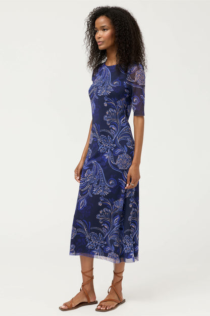 ASTRID MESH MIDI DRESS