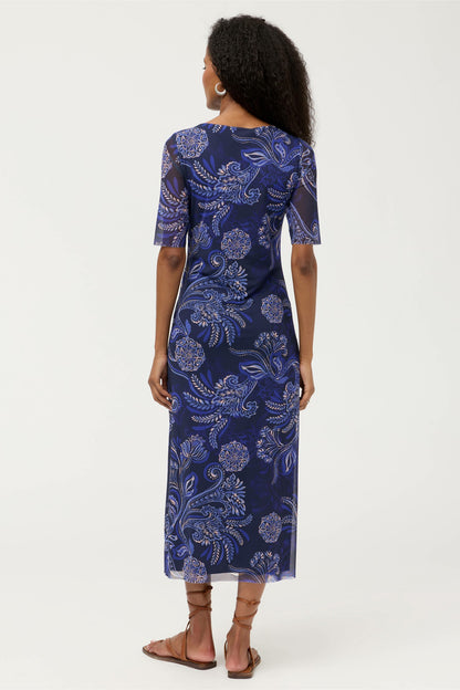 ASTRID MESH MIDI DRESS
