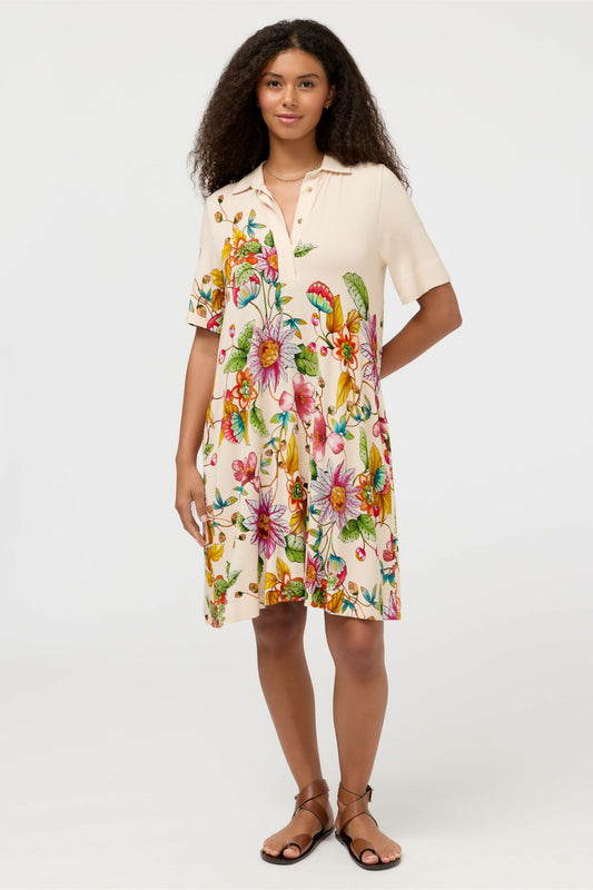 THE JANIE FAVORITE POLO SWING DRESS
