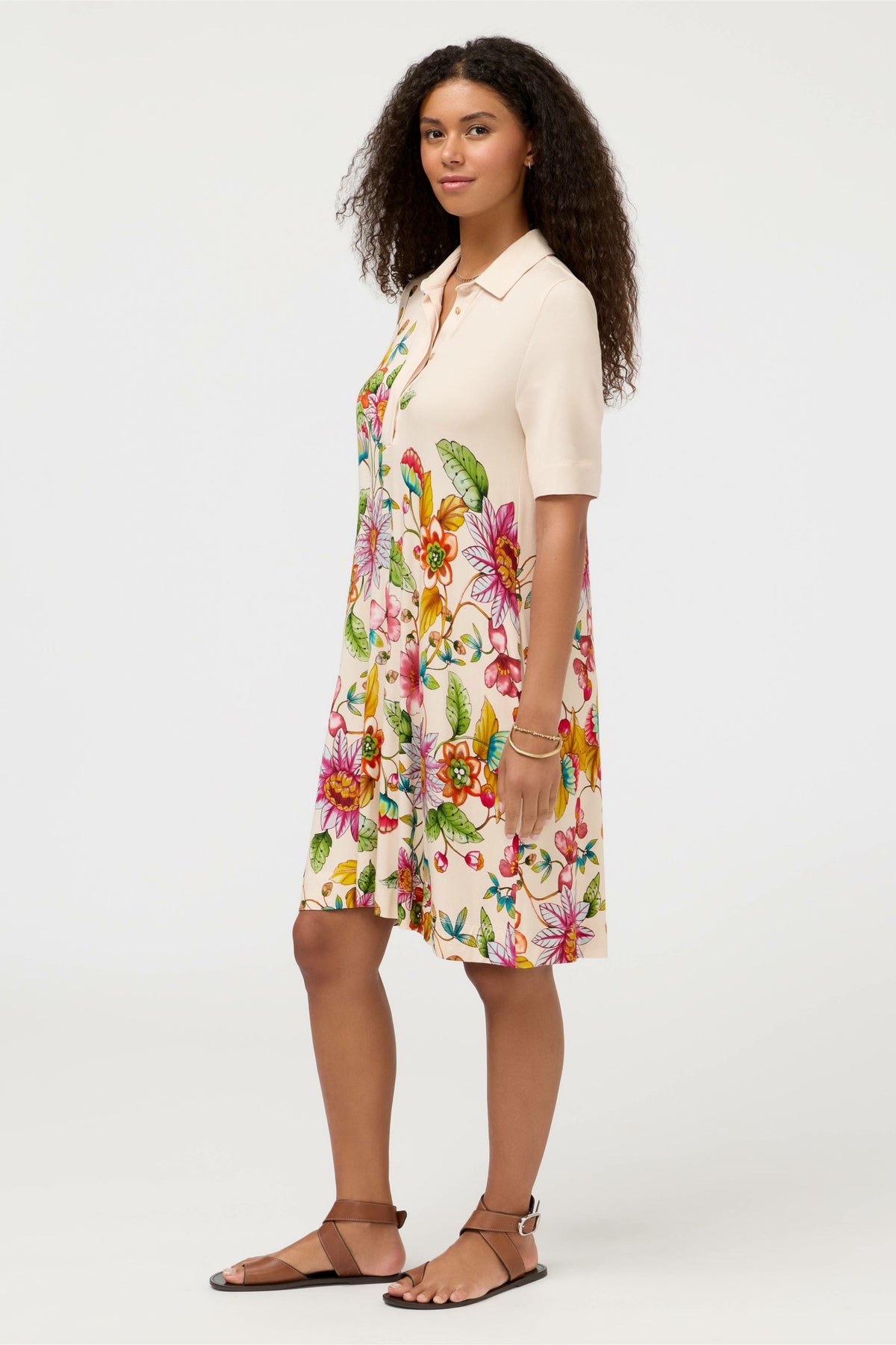 THE JANIE FAVORITE POLO SWING DRESS
