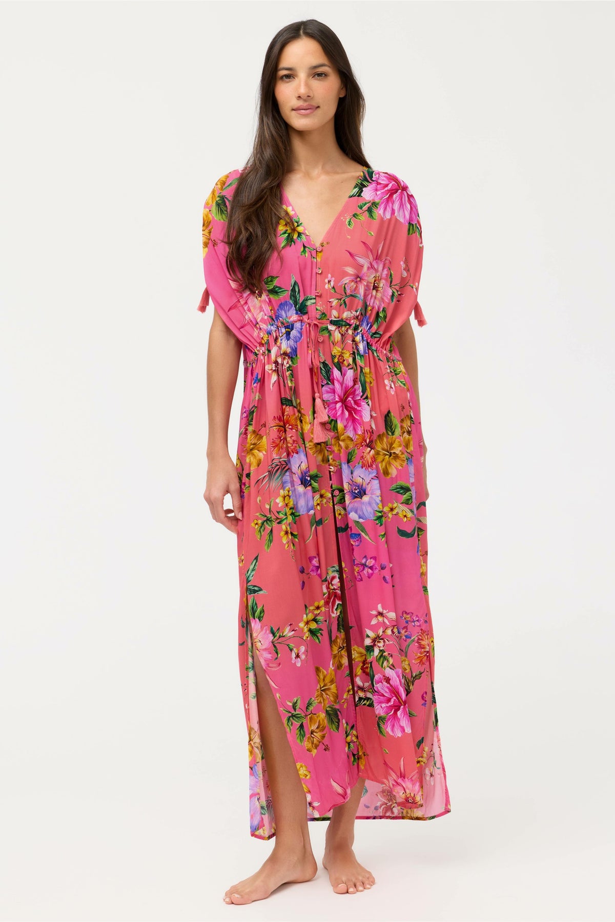 KAIRI DRAWCORD KAFTAN