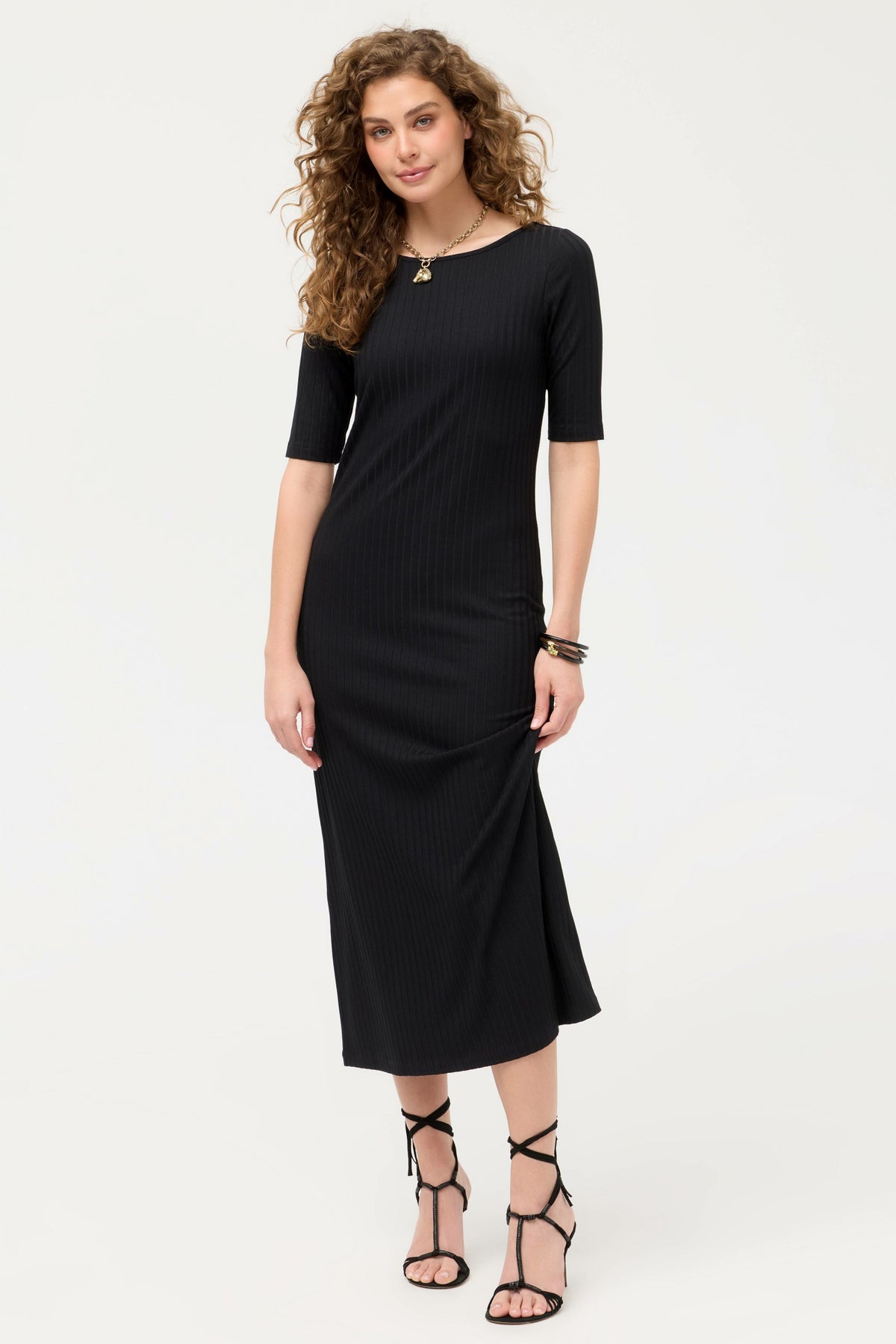 ASTRID KNIT MIDI DRESS
