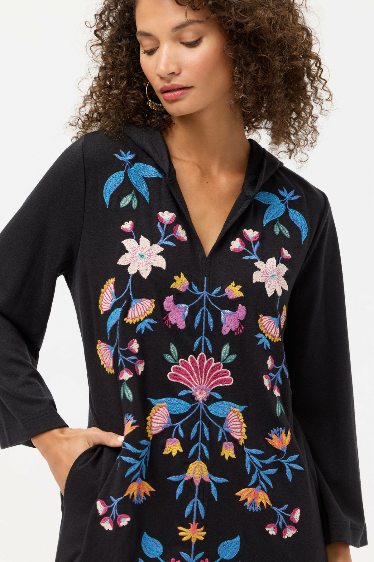 ELIZABETH HOODIE BEACH DRESS