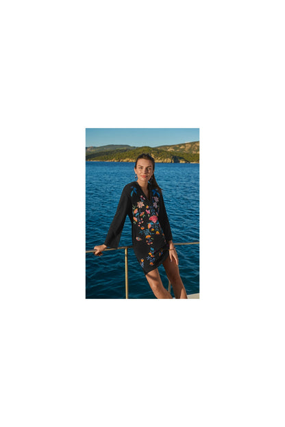 ELIZABETH HOODIE BEACH DRESS