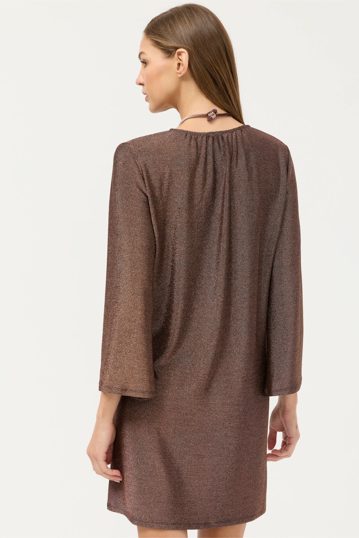 MILAGROS WIDE SLEEVE MINI DRESS