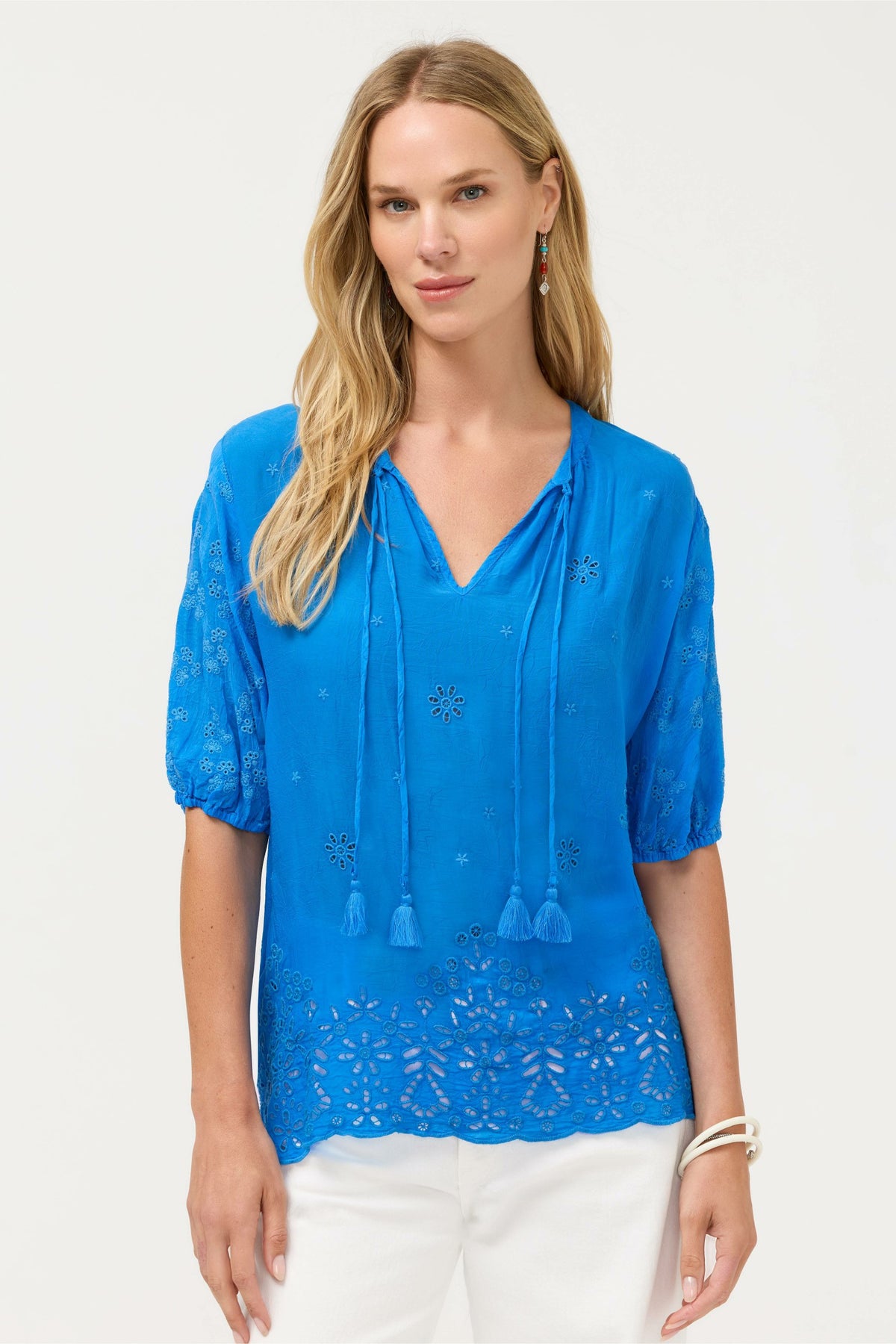 MARGOT SHORT SLEEVE BLOUSE