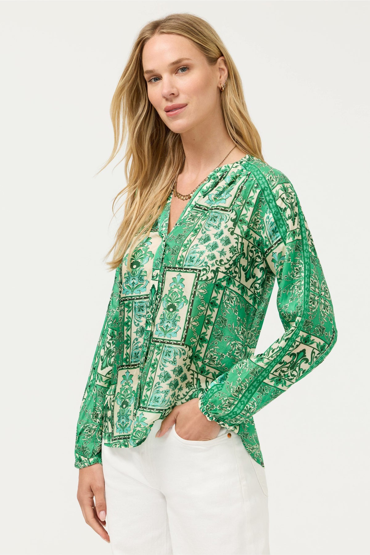 ELLEN BUTTON UP