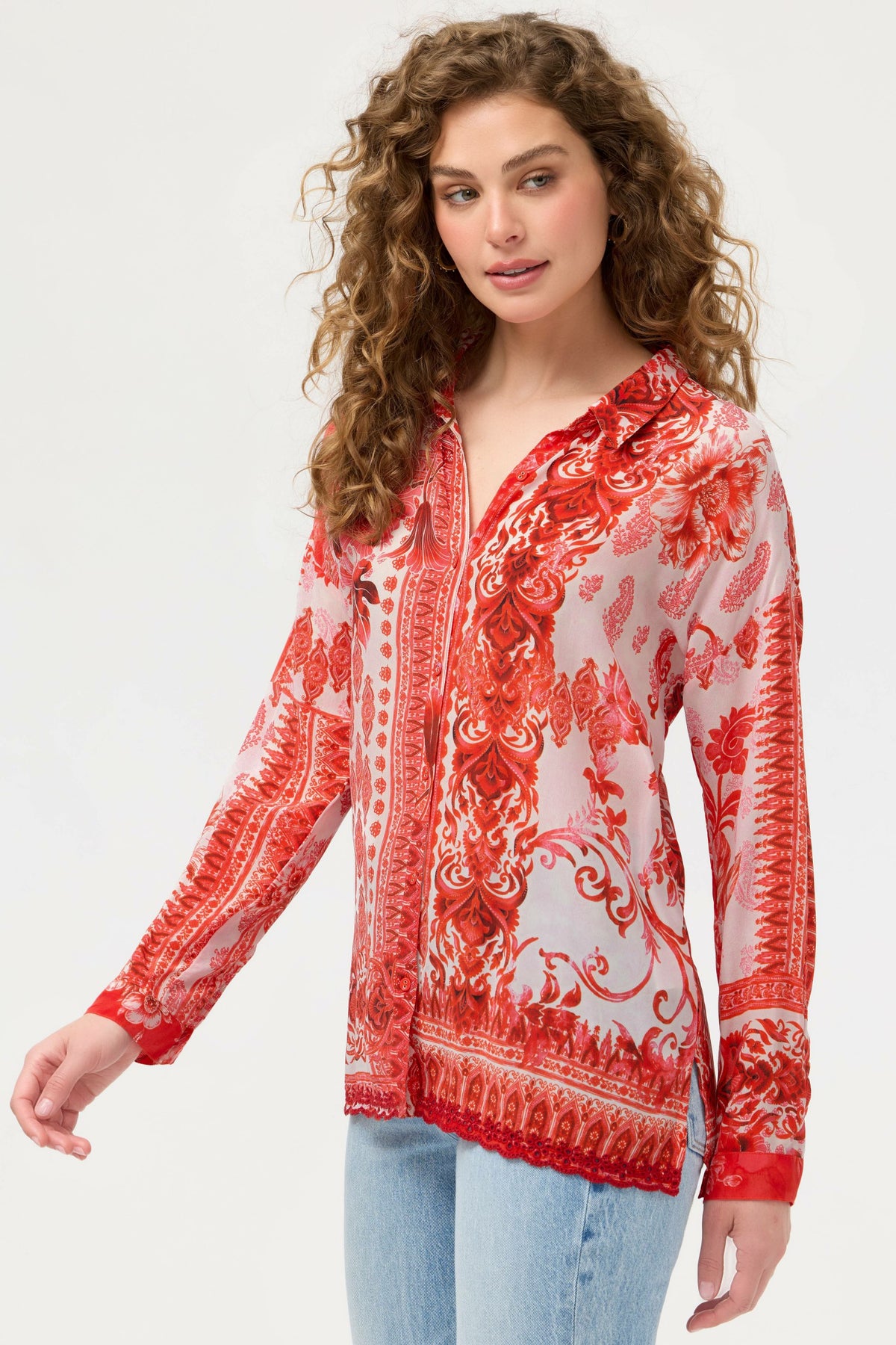 THE AUDREY BUTTON UP SHIRT