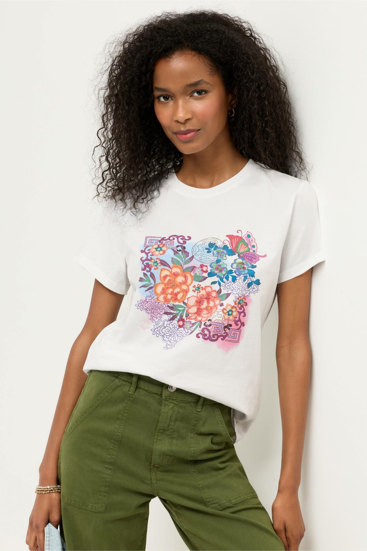 ROSEUM SWIM COVERUP T-SHIRT