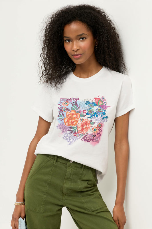 ROSEUM SWIM COVERUP T-SHIRT