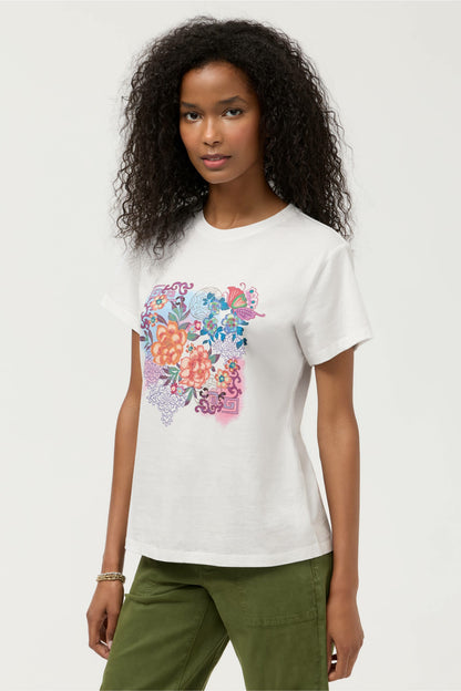 ROSEUM SWIM COVERUP T-SHIRT