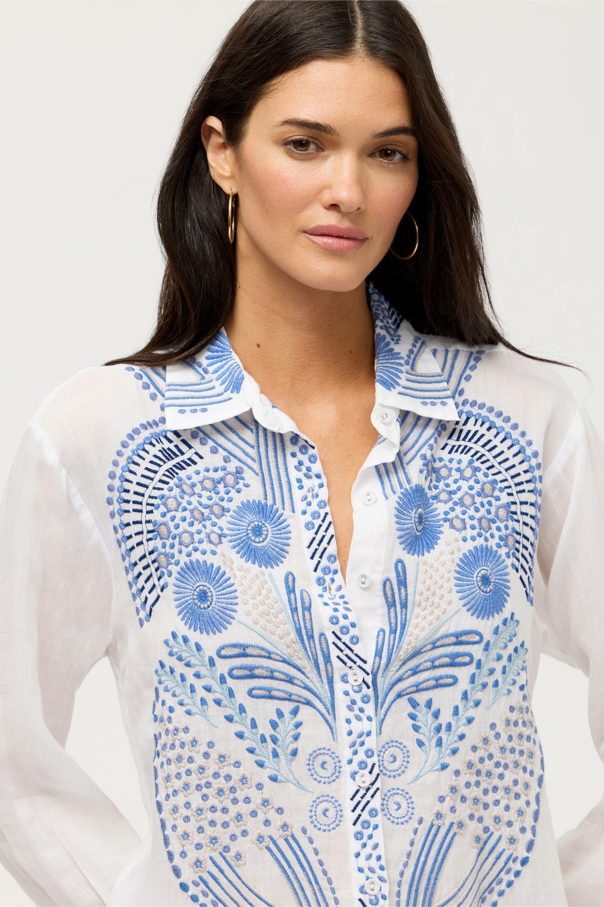 RELAXED BUTTON DOWN SHIRT