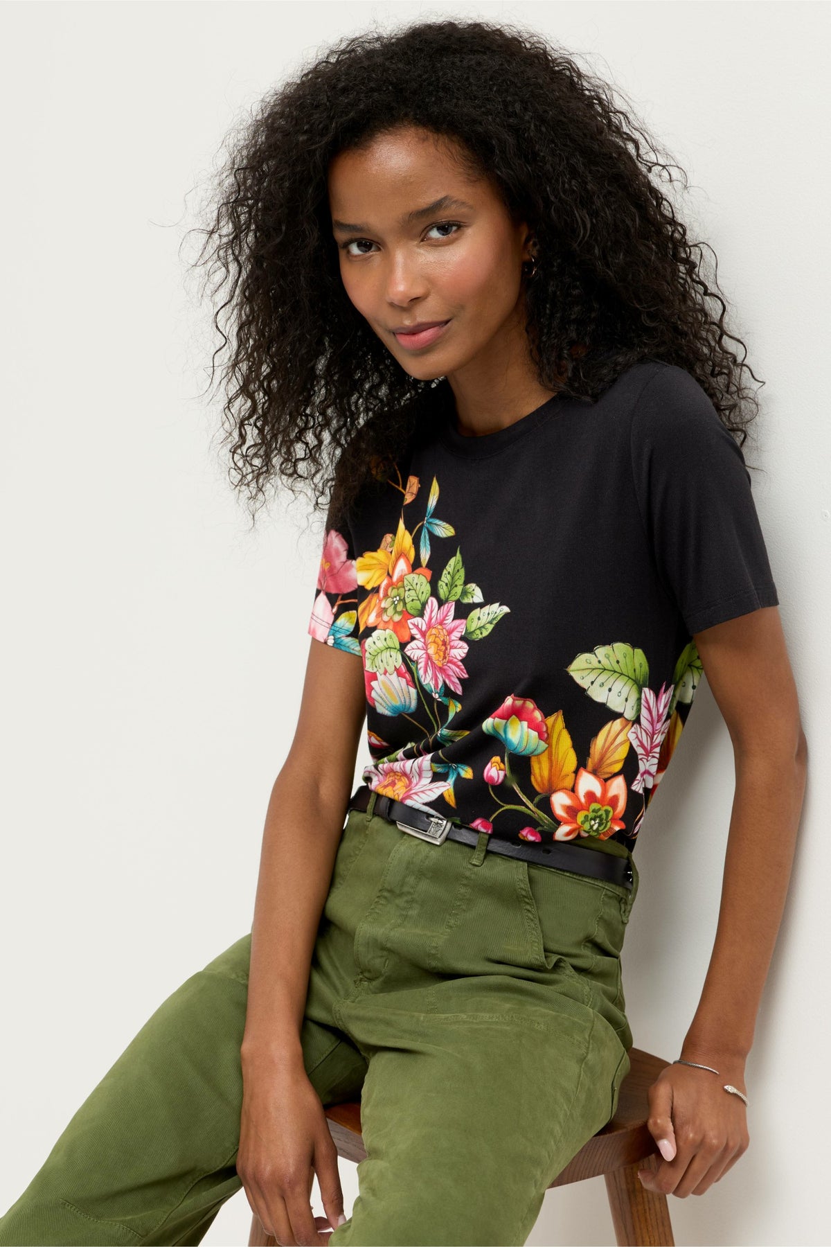The Janie Favorite Short Sleeve Crew Neck Tee