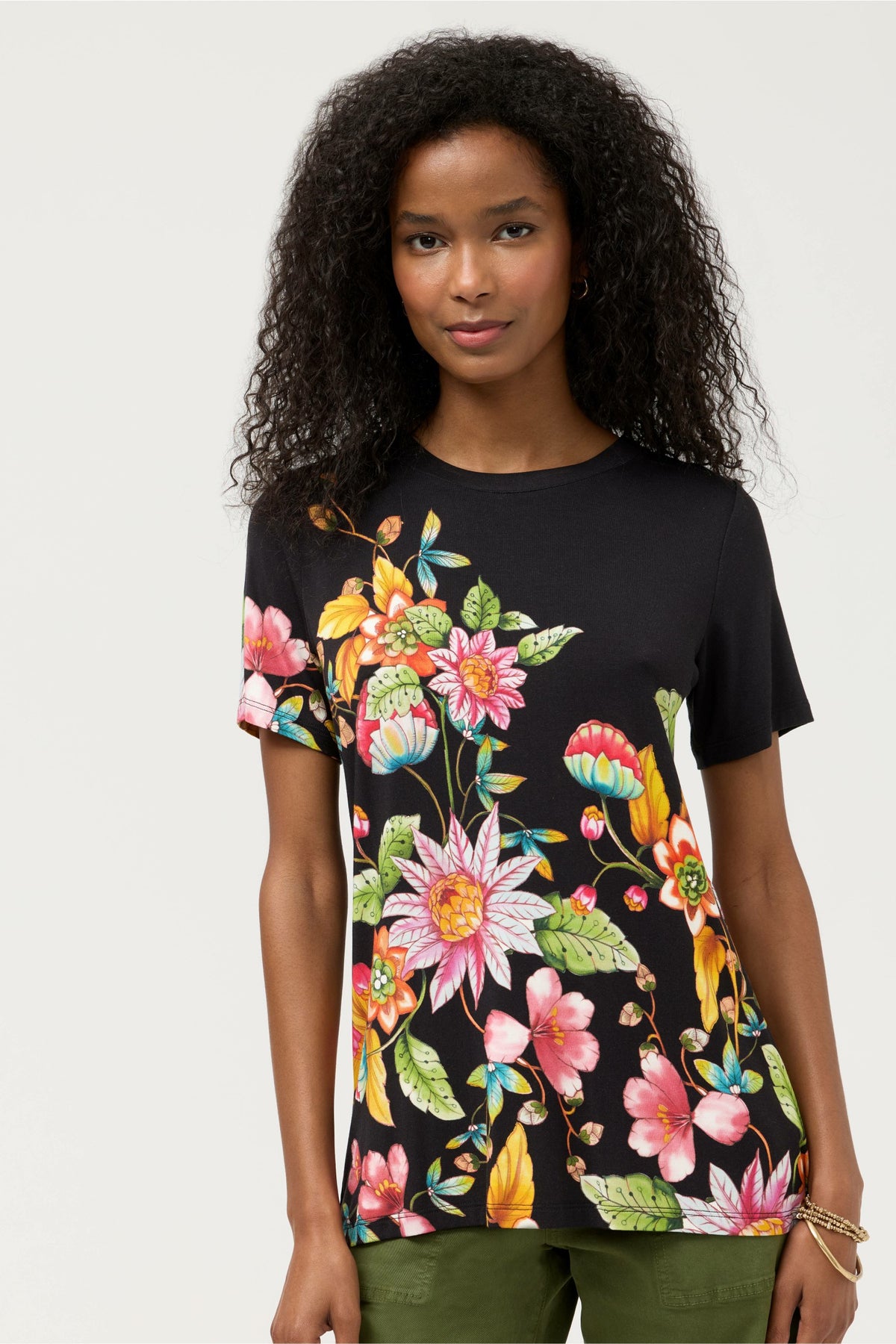 The Janie Favorite Short Sleeve Crew Neck Tee