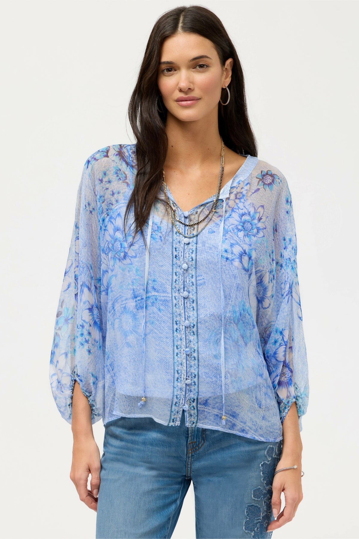 HARLYN BUTTON DOWN BLOUSE
