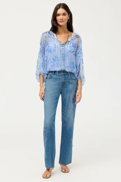HARLYN BUTTON DOWN BLOUSE