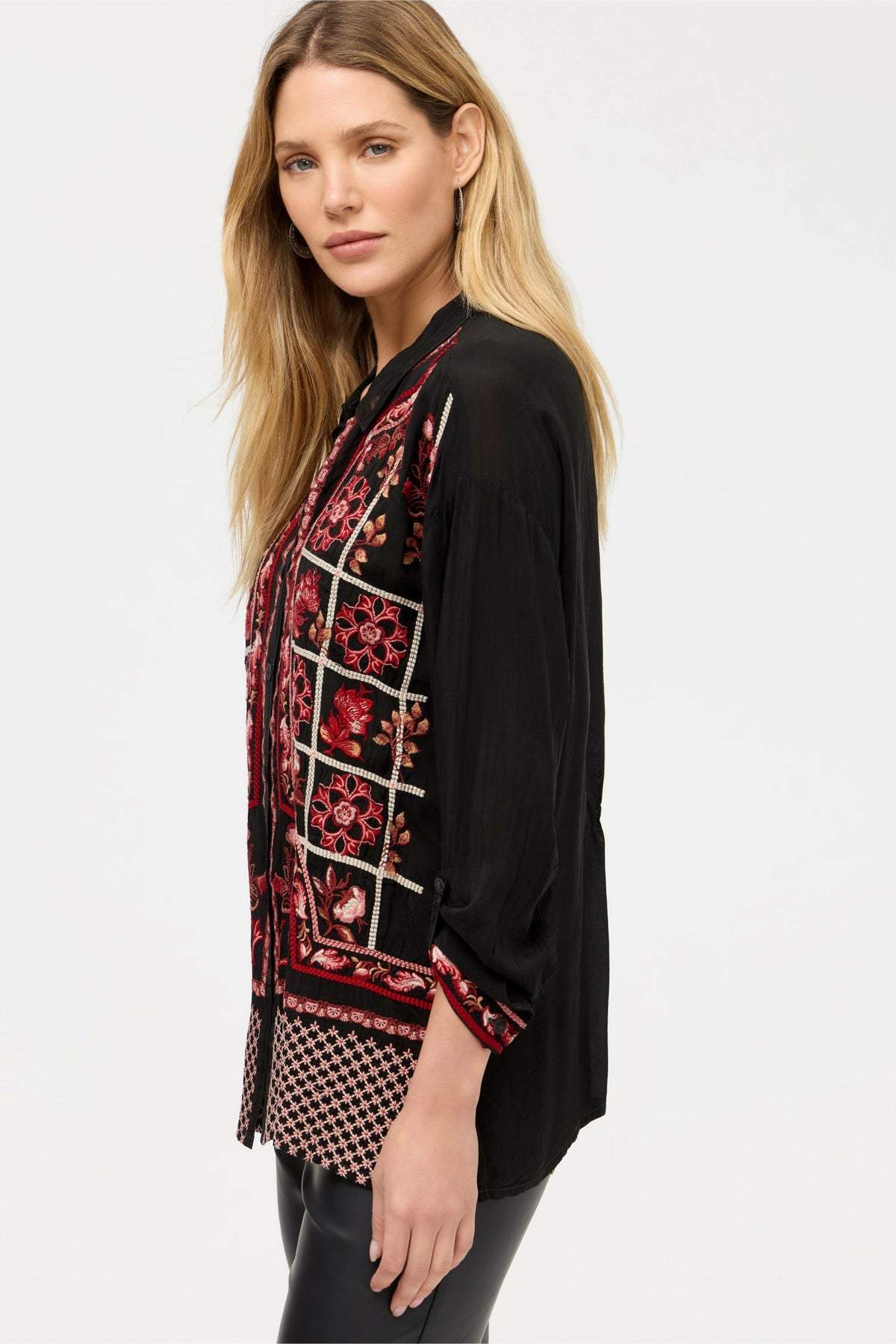 SLIM AUDREY COLLARED SHIRT