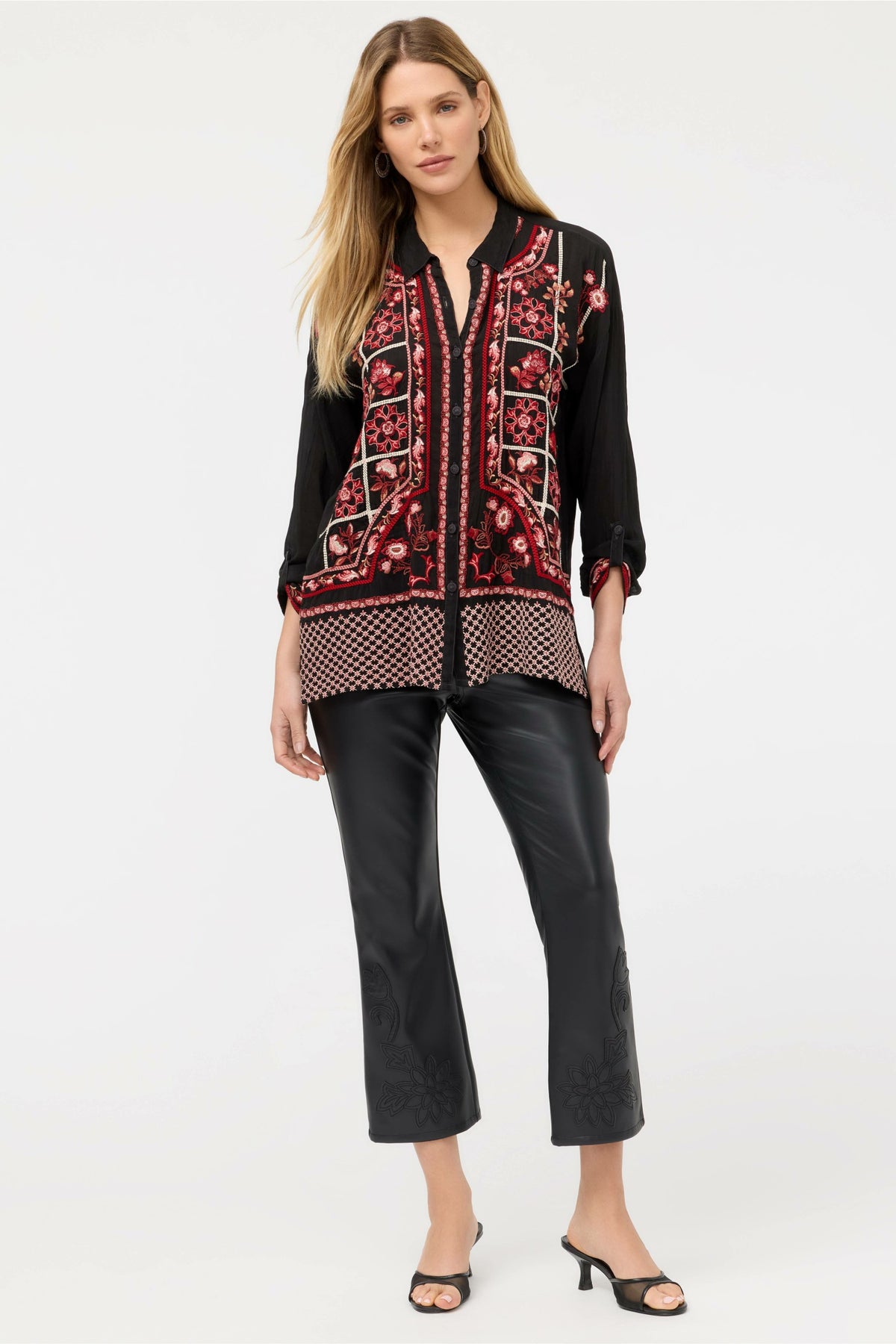 SLIM AUDREY COLLARED SHIRT