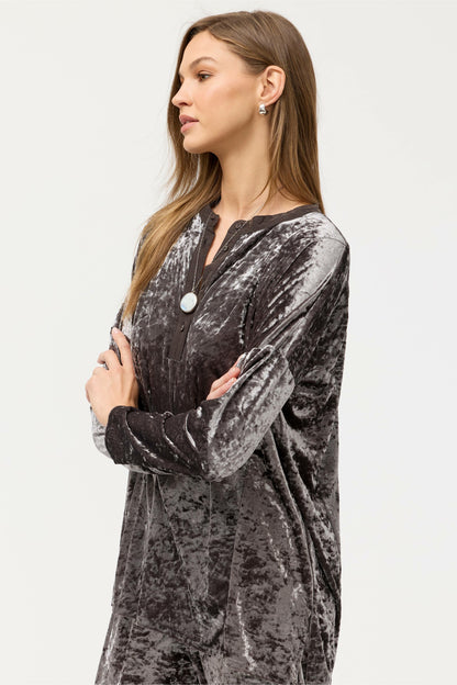 THE VELVET BOXY TOP