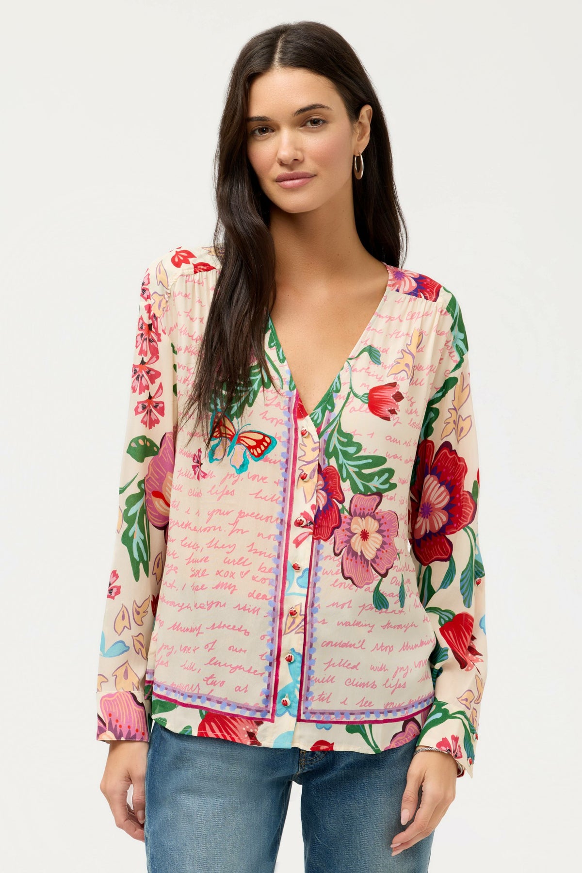 NISHA BUTTON UP SHIRT