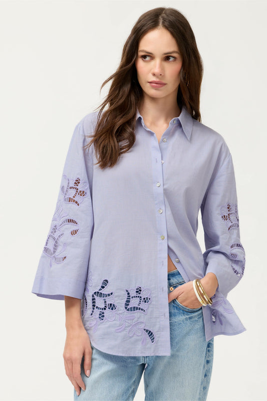 KIMONO SLEEVE SHIRT