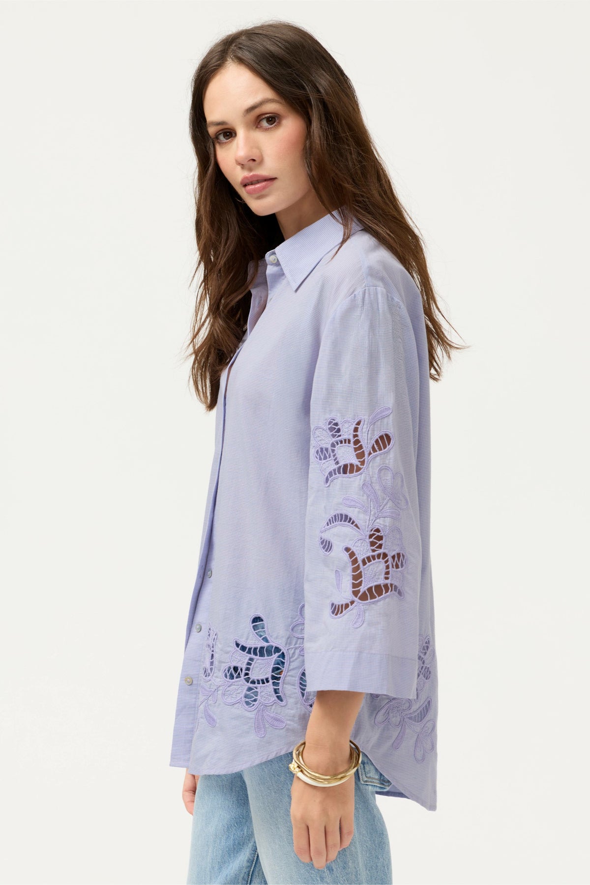 KIMONO SLEEVE SHIRT