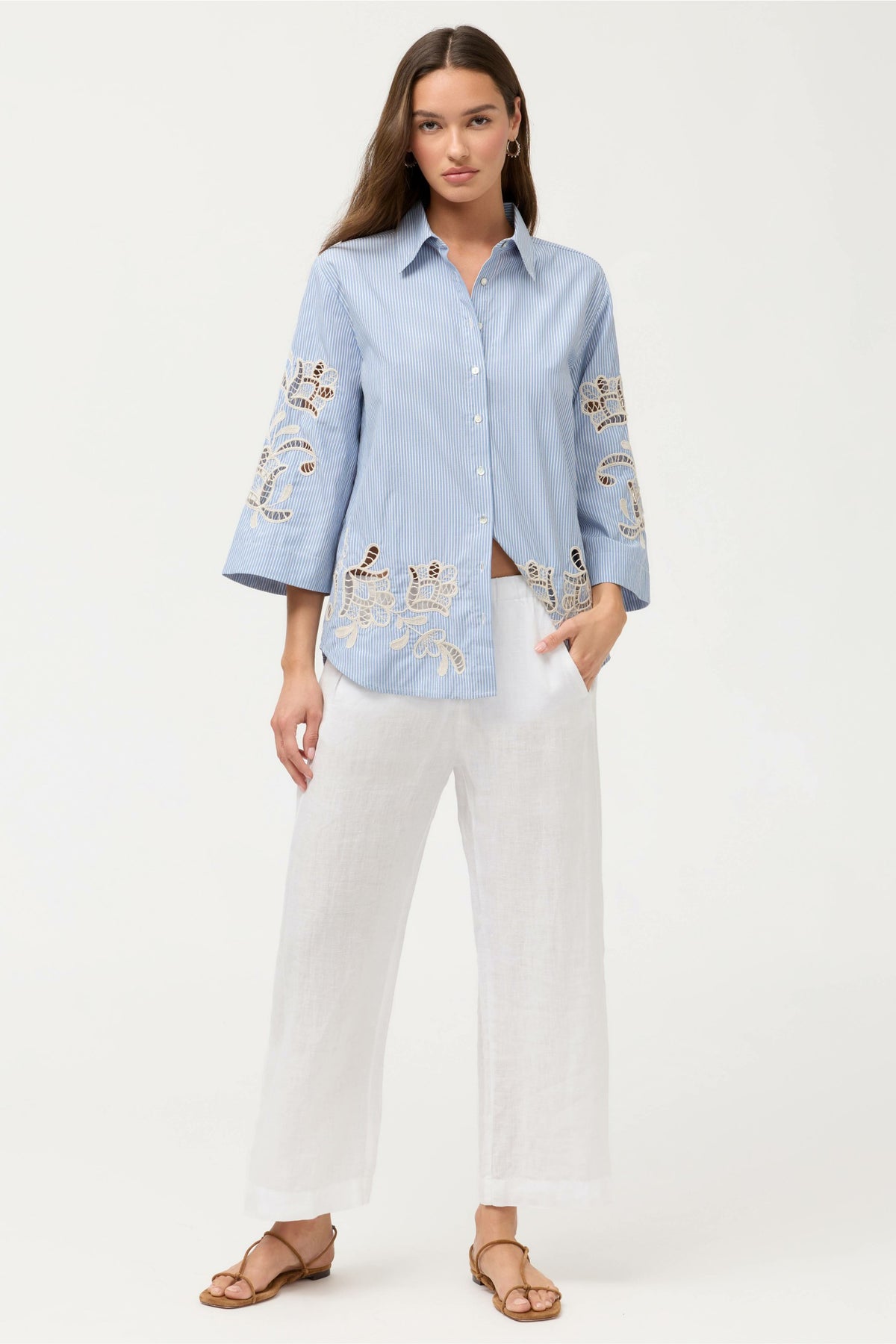 KIMONO SLEEVE SHIRT