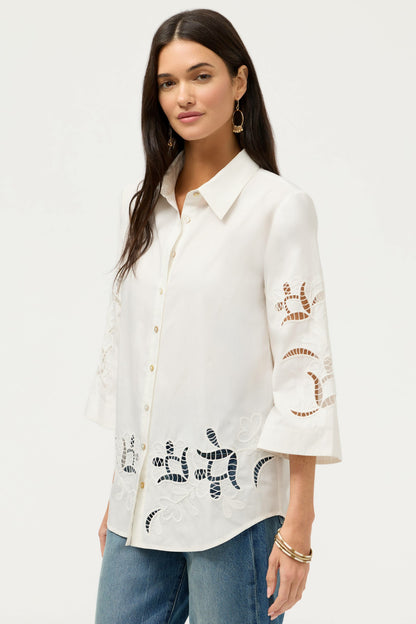 KIMONO SLEEVE SHIRT