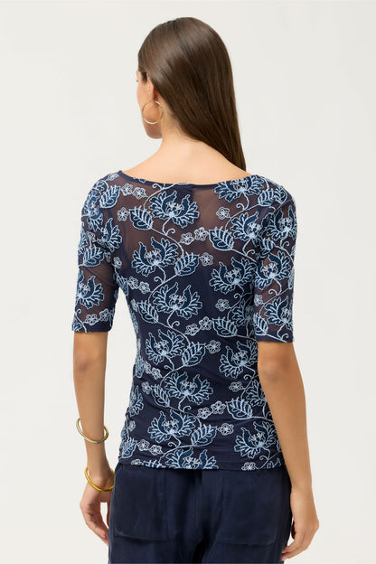 HANNALYN MESH TEE