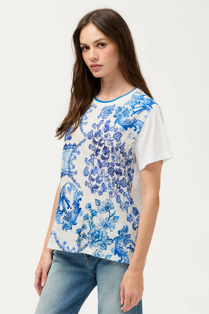 MIXED MEDIA T-SHIRT